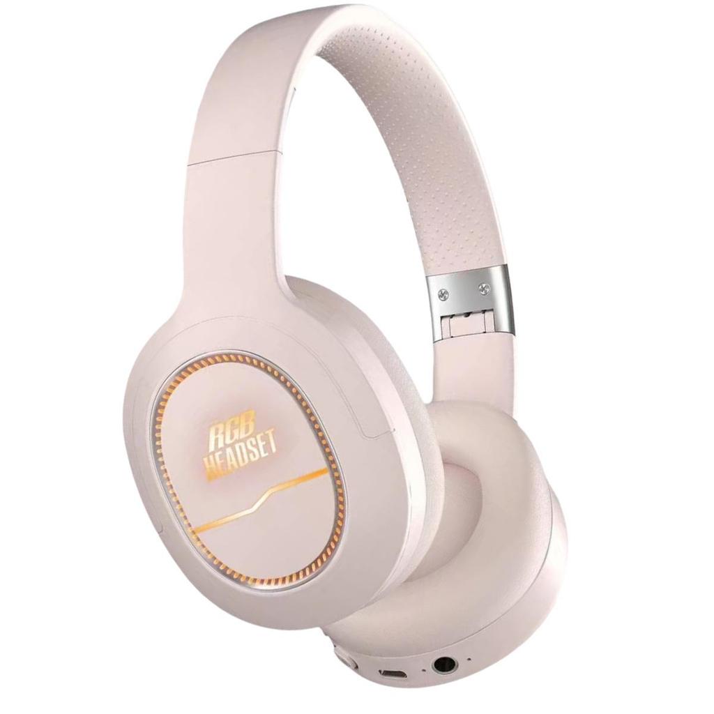 Luminous Bluetooth Wireless Headphones with Silicone Headband YDM48RGB, featuring Long Battery Life.