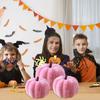 3Pcs Velvety Pumpkin Decoration Artificial Pumpkins For Halloween Christmas Thanksgiving Indoor and Outdoor Decoration