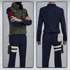 Anime Vierde Hokage Kakashi Hatake Cosplay Kostuum Voor Jonge Ninja, Inclusief Pruik.