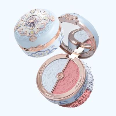 Flower Knows - Butterfly Cloud Collar Highlighting & Blush Duo Powder - 02