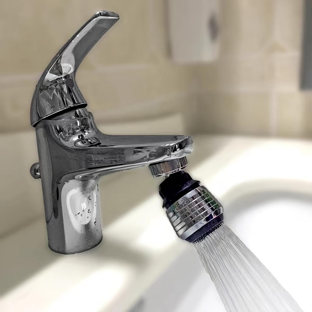1 Stück Wasserhahn-Sprühkopf mit dualen Sprühmodi (Standard & Spray), Verstellbares spritzfreies Design, Wassersparender Belüfter, Langlebiger Kunststoff-Küchenspülen-Sprühkopf