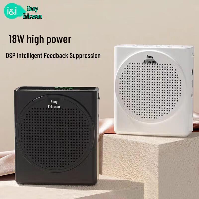 

Soaiy S638 Teacher Voice Amplifier with Bluetooth and Recording CN plug (adapter included)