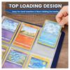 11-Ring Pockets Sleeve 9-Pocket Photo Album Refill Pages Kpop Photocard  Binder