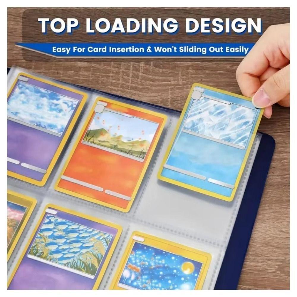 11-Ring Pockets Sleeve 9-Pocket Photo Album Refill Pages Kpop Photocard  Binder