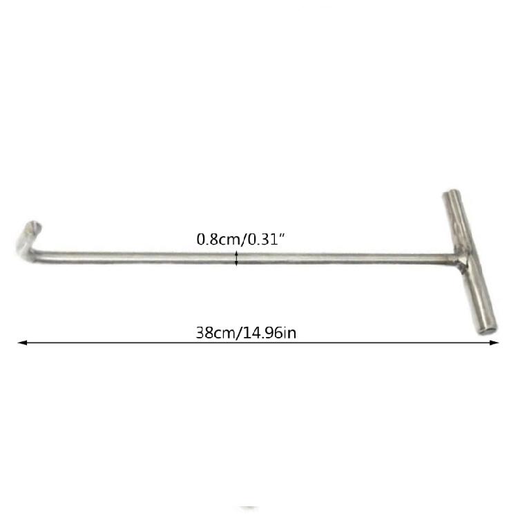 Heavy Duty Manhole Hook Manhole Cover Lifter Lifting Hook Manhole Cover Hook