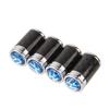 2026 Hot For VW VOLKSWAGEN 4pcs Car Wheel Valve Caps for Volkswagen Passat Tiguan Golf Bora Jetta Beetle Scirocco Sharan Sagitar