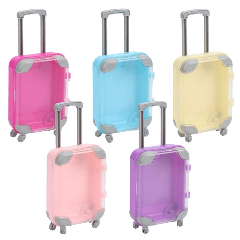 Miniature Transparent Toy Storage Box for Edible Cosmetics