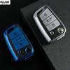 Für Volkswagen VW Polo Golf7 MK7 Tiguan für Skoda Octavia Kodiaq Karoq für Seat Ateca Autoschlüsseletui Abdeckung Tasche Schlüsselanhänger Schutz