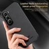 For Infinix Hot 60 Pro+ Car Built-in Magnetic Cover for Infinix Hote 60pro 60i Business Leather Soft Frame Matte Protective Case