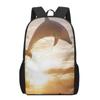 Dolphin Ocean Animal Print Children School Bag Girls Boys Casual Backpack Student Schoolbag Teenager Daily Storage Rucksacks