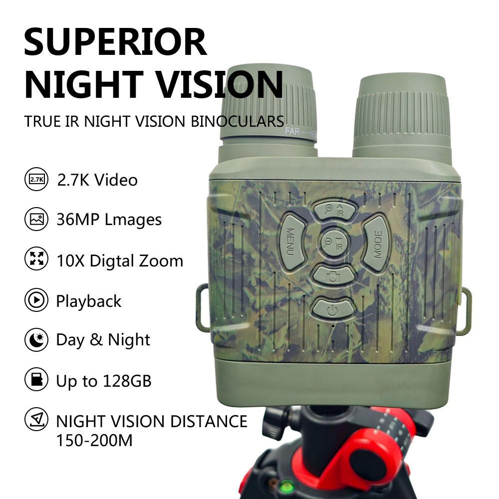 NV7000 Infrared Night Vision Outdoor Camera - High-Definition, Waterproof, with Photo Capability