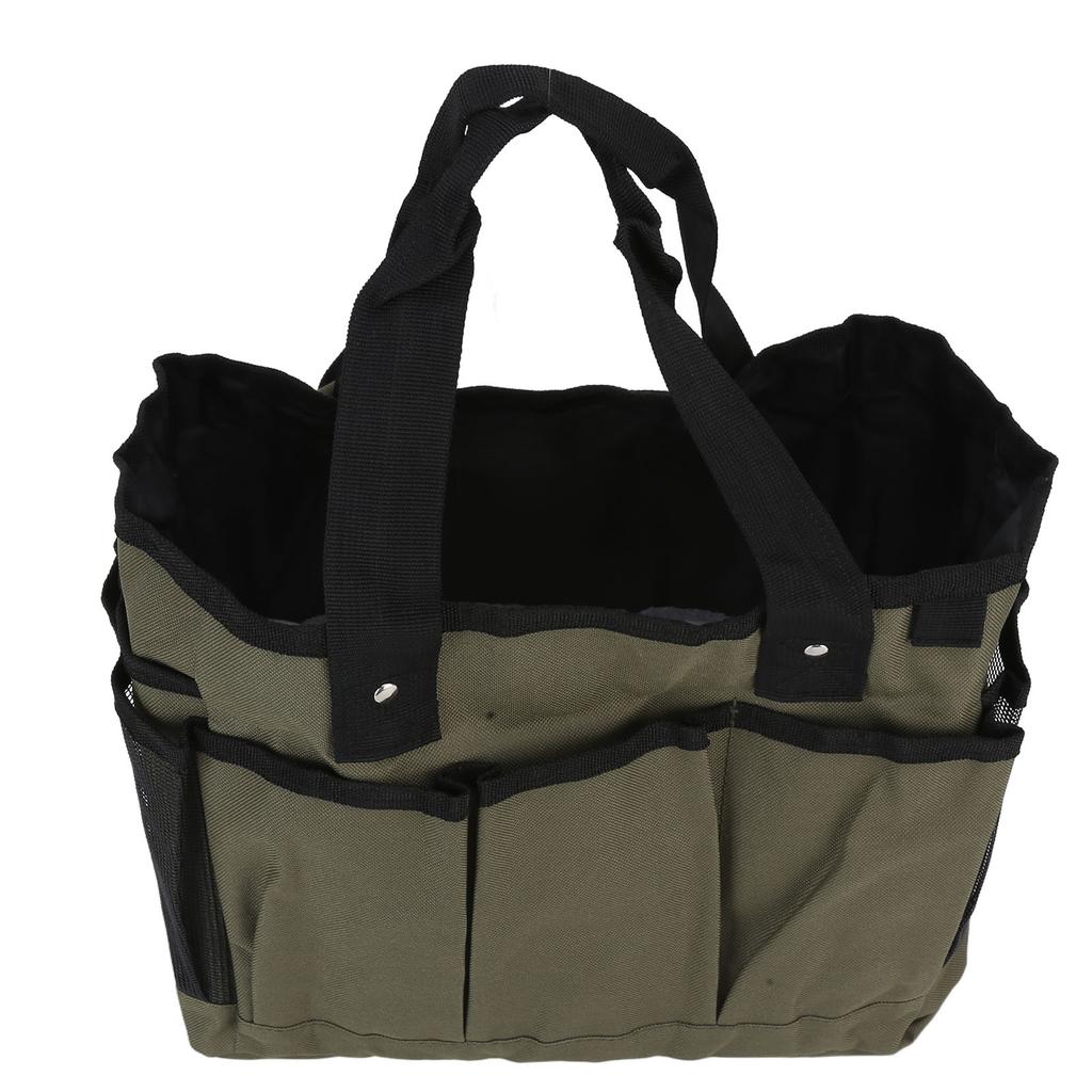 Outdoor Tragetasche Tragbare Garten-Schnittwerkzeug-Aufbewahrungstasche zum Aufbewahren von Gartenwerkzeug Militärgrün