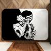Anime S-Soul E-Eater Floor Mat Soft Flannel Floor Mat  Suitable for Entryways, Living Rooms, Bedrooms, and Bathrooms