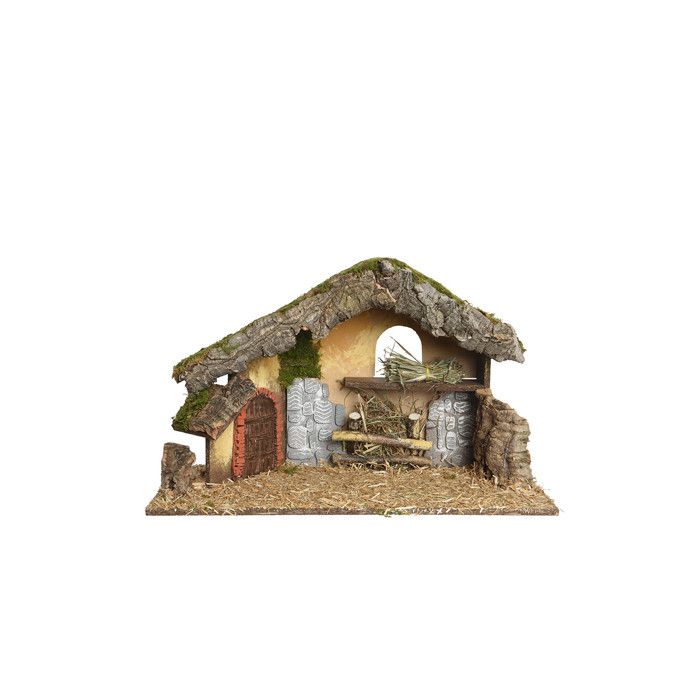 Décorations De Noël - Decoris - 50 X 22 X 30 Cm - Marron - Blanc - Rectangulaire