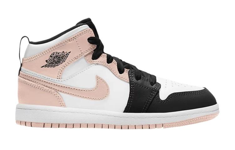 Jordan 1 Mid Arctic Orange Black Toe (PS)