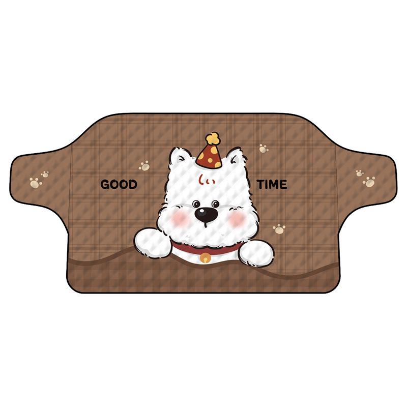 Cartoon Car Windshield Cover: Frost & Sun Protection for All Seasons