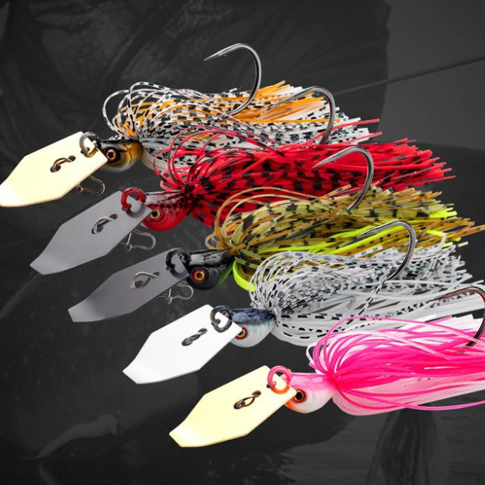 5 Pieces Jig Swim Swimbait Jighead Hook for Snapper Bluegill Pike Flounder Cuttlefish 14g
