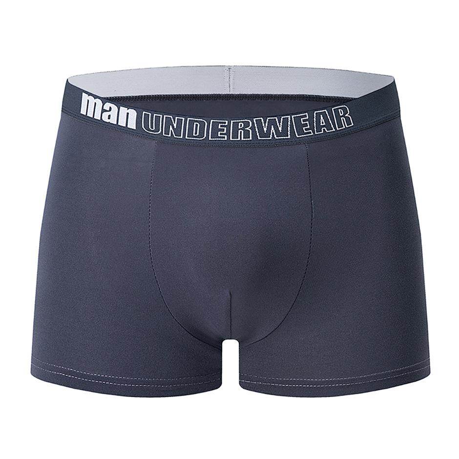 Men's Multi-Colour Combo Briefs Letter-Printed Boxer Briefs Casual Sports Underwear