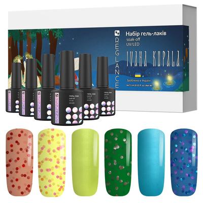 Set Gelpolituren "Ivana Kupala" 7,5 ml 6-tlg.