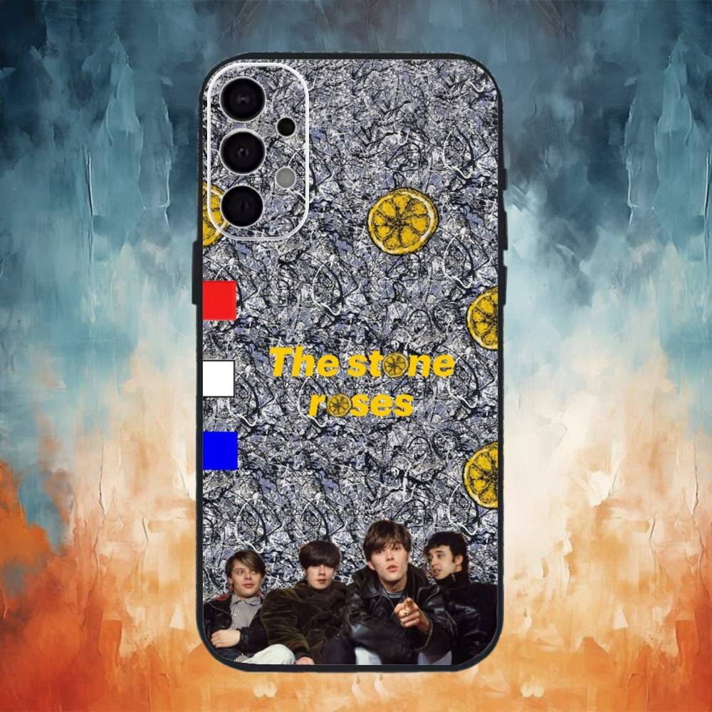 

Band The S-Stone R-Roses Phone Case For Samsung S25,S24,S21,S22,S23,S30,Ultra,S20,Plus,Fe,Note,10,9,5G Black Cover Samsung S24ULTRA