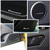 Dekorative Metallaufkleber für Auto-Audio-Lautsprecher von Bose, Harman Kardon, JBL.