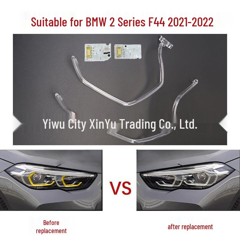 

BMW 2 Series F44 Angel Eye Headlight Guide Strip & Ballast (2021-2022) Left Side (4pcs): 2 Guide Strips + 2 Chips