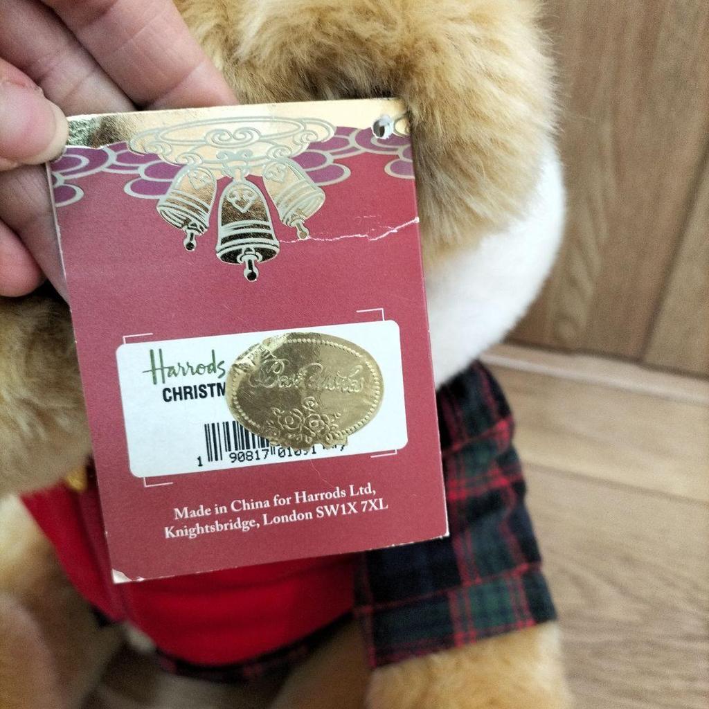 [USED] Harrods Teddy Bear 2017 Limited Edition