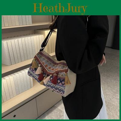 Large Capacity Ethnic Style Tote Bag 2023 New Design Women's Shoulder Bag Fashionable And Stylish Crossbody Bag For Everyday Wear