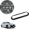 Carbon Fiber Style ABS for Alfa Romeo Giulia Stelvio 2016-2018 Car Center Air Conditioning Frame Cover Trim Auto Accessories