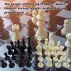 32PCS Delicate Black White Chess International Chess Game Word Chess Set  International Chess Tables
