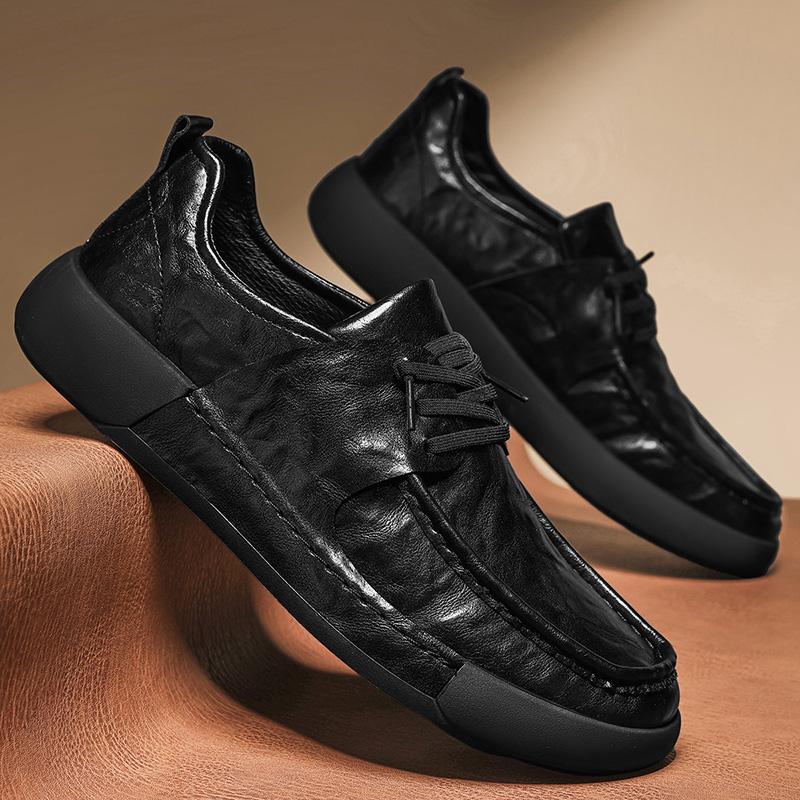 Dress Shoes for Man balck Luxury Patent Leather Men office workShoes Fashion High Quality Loafers Men Formal Shoes