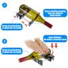 DIY Glass Bottle Cutter Stainless Steel Adjustable Beer Glassbottle Cut Machine Wine Bottles Crafting Decorations Cutting Tool