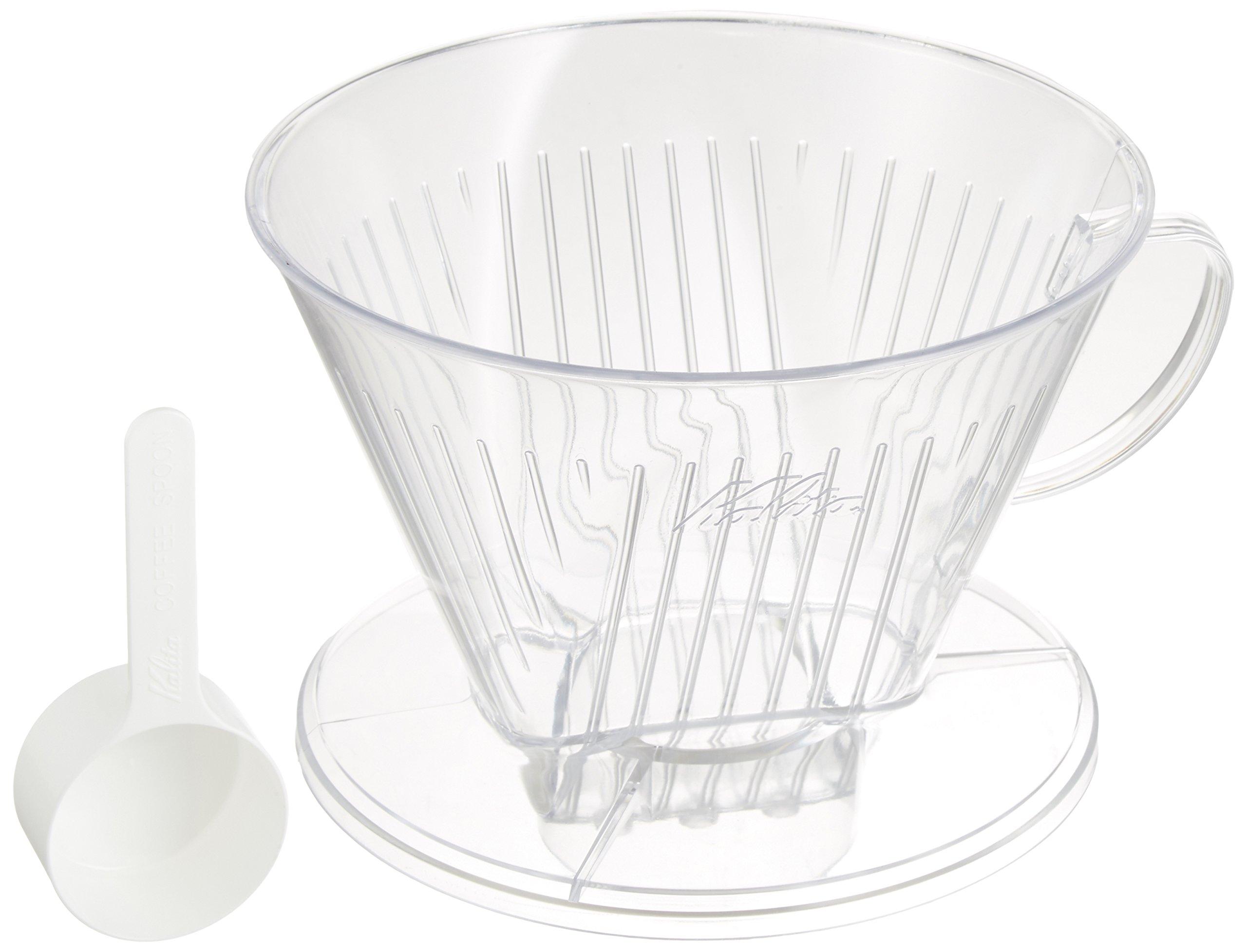 

Kalita Coffee Dripper, Plastic, Serves 7-12, 104-D #07001