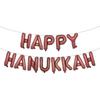 Happy Hanukkah Banner Hanukkah Party Decorations Chanukah Festival Garland Party Supplies for Fireplace Mantle, Happy Chanukah 16 inch Multicolor