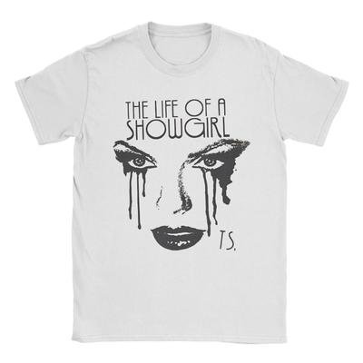 Das Leben einer Showgirl T-Shirts Herren Damen Reine Baumwolle Lustige T-Shirts Rundhals T-Shirts Kurzarm Kleidung Klassisch