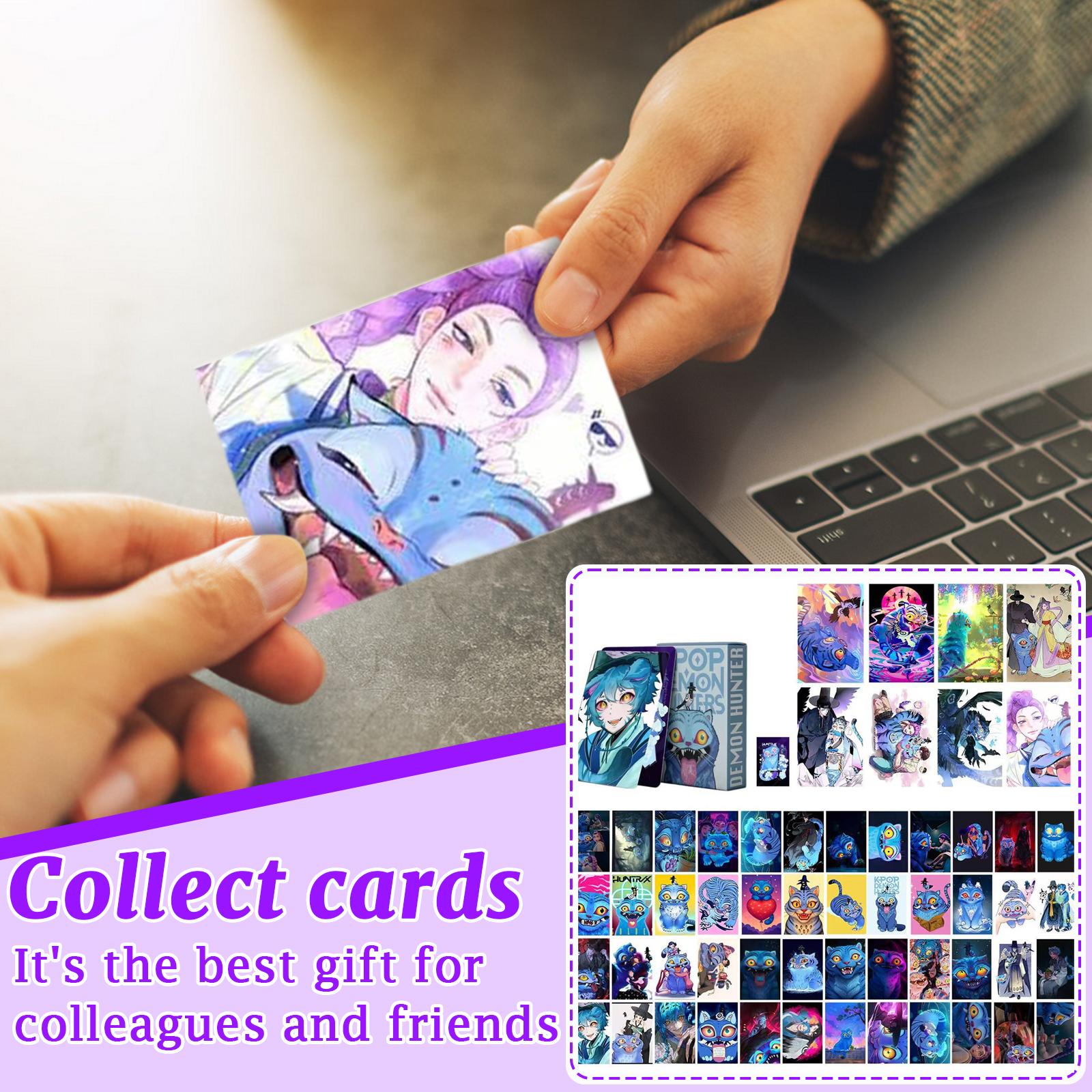 

55 Double-sided Small Cards For Collecting Anime Peripherals One Size