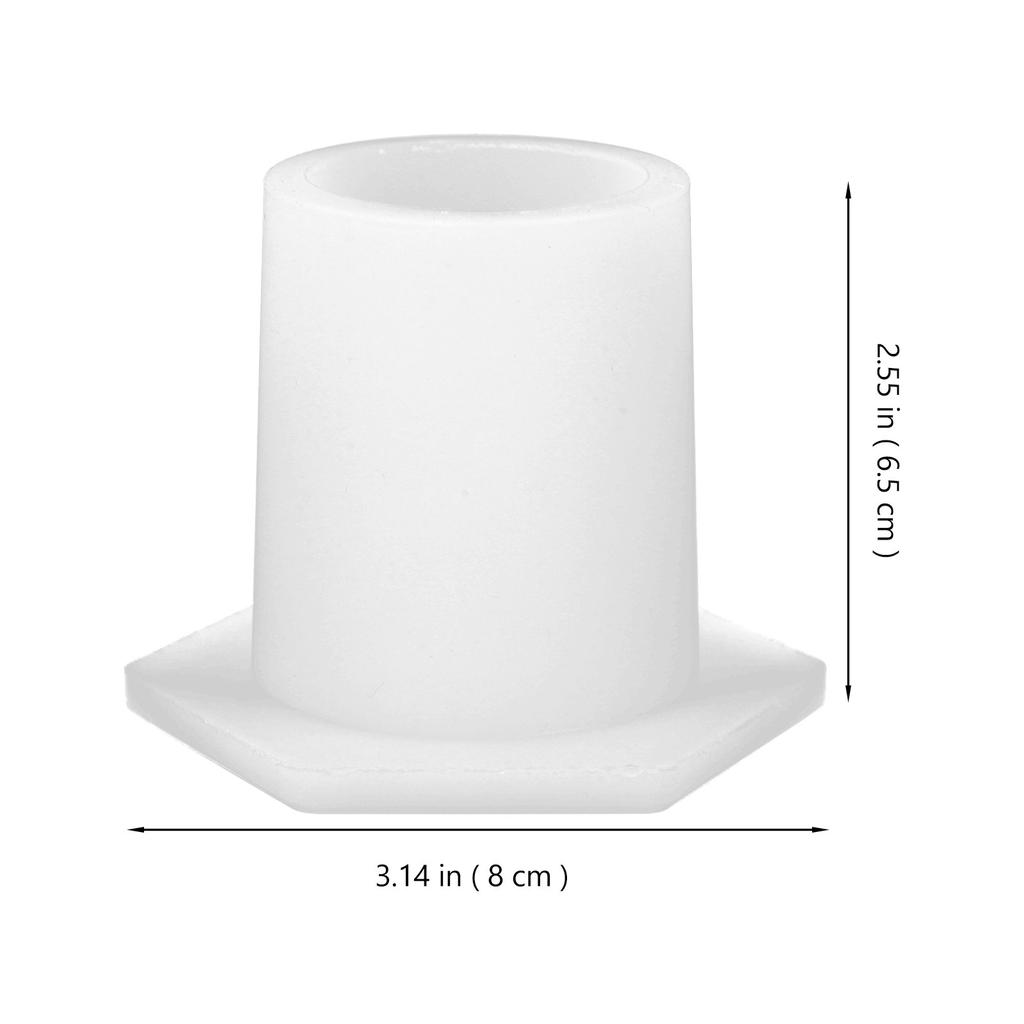 Umbrella Fixation Plug Silicone Material Patio Parasol Hole Ring Easy to Use Durable Practical Cover Included Parasol Hole Plug