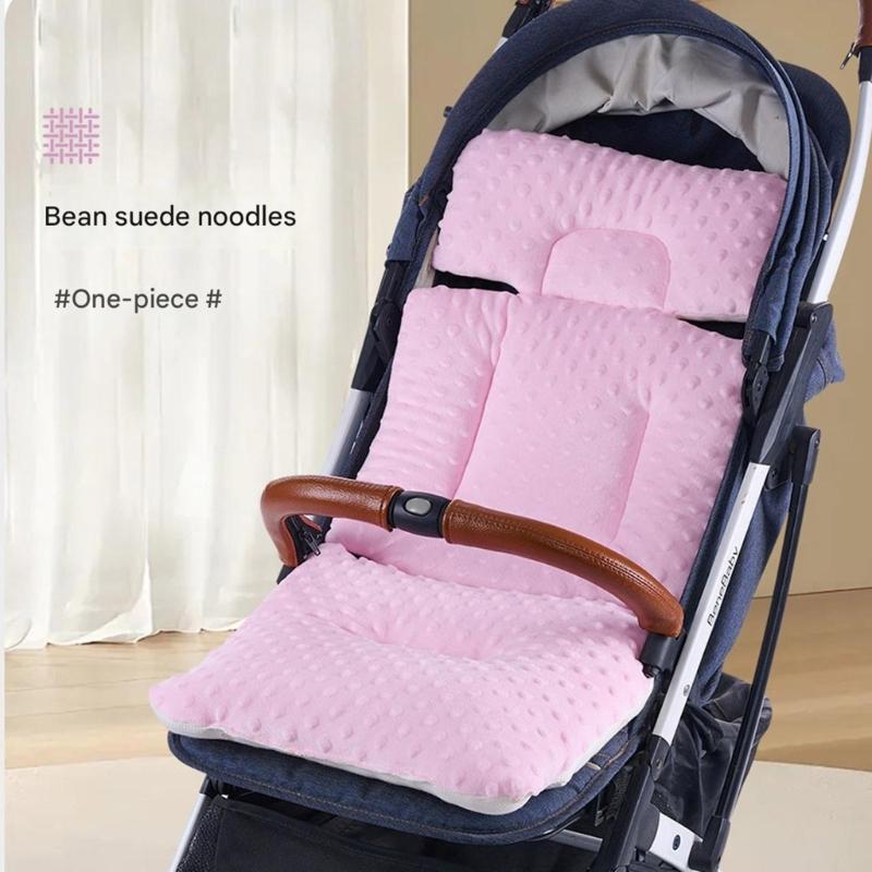 Baby Strollers Pad Baby Pram Carriage Cushion Double Sided Mattress Pushchair Liner Strollers Cushion with Printed Pattern
