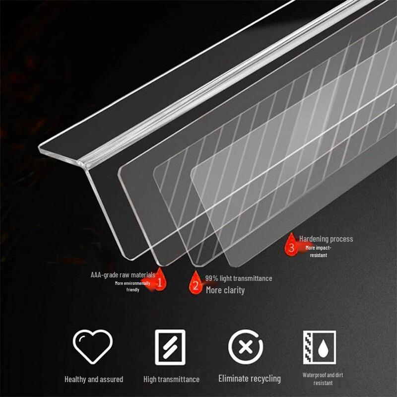 Acrylic Transparent Anti-Collision Strip