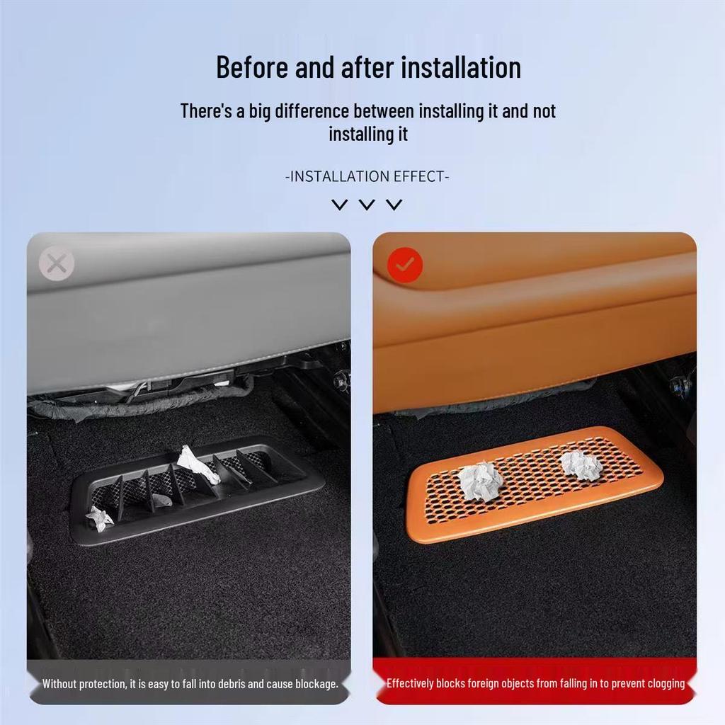 AITO M7/M8 Seat Bottom Air Outlet Dustproof and Dirtproof Car Accessories for 26 Models