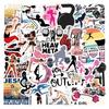 55 New Fitness Sports Graffiti Stickers Decorative Skateboard Suitcase Notebook DIY Stickers