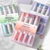 Macaron Mehrfarbiges Augenschonendes Highlighter-Set für Schüler und Notizbücher
