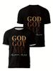 Herren Got Me Grafik-T-Shirt, Kurzarm Rundhals-Tee, Herrenbekleidung für Sommer Outdoor