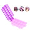 45pcs Crinkle Design Hair Perm Clips PP Curly Hair Makers Volume Hair Rollers  Salon Use