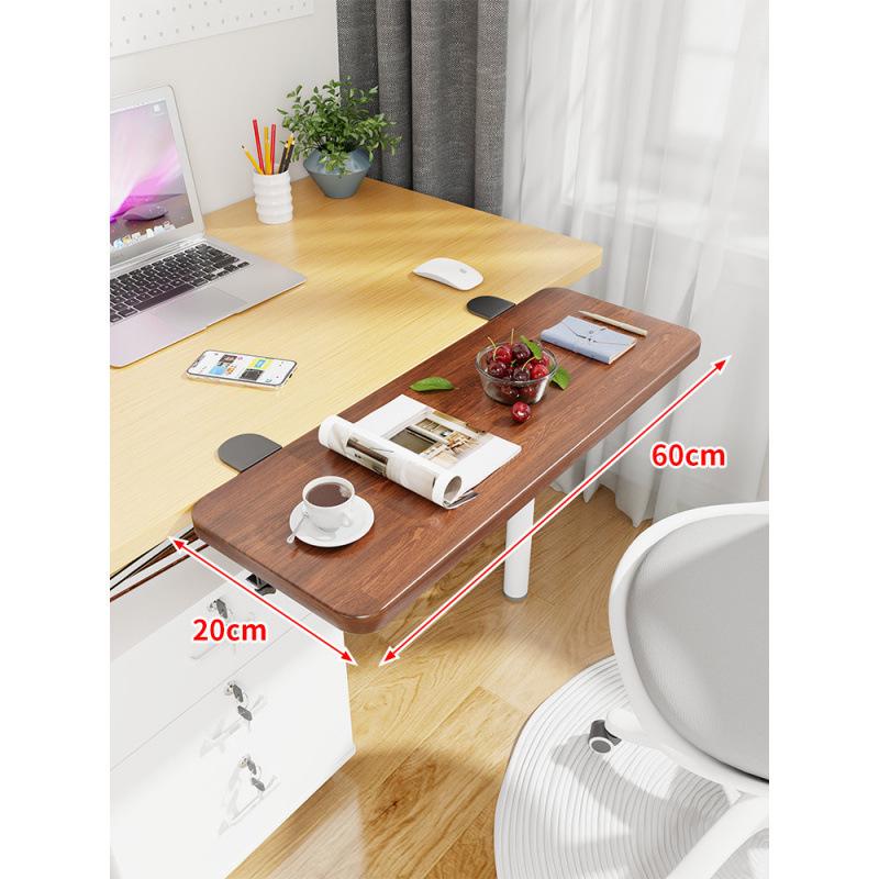 Składana Podpórka pod Nadgarstki do Klawiatury Biurkowej: Wydłużony wspornik krawędzi stołu do stanowiska pracy w akademiku