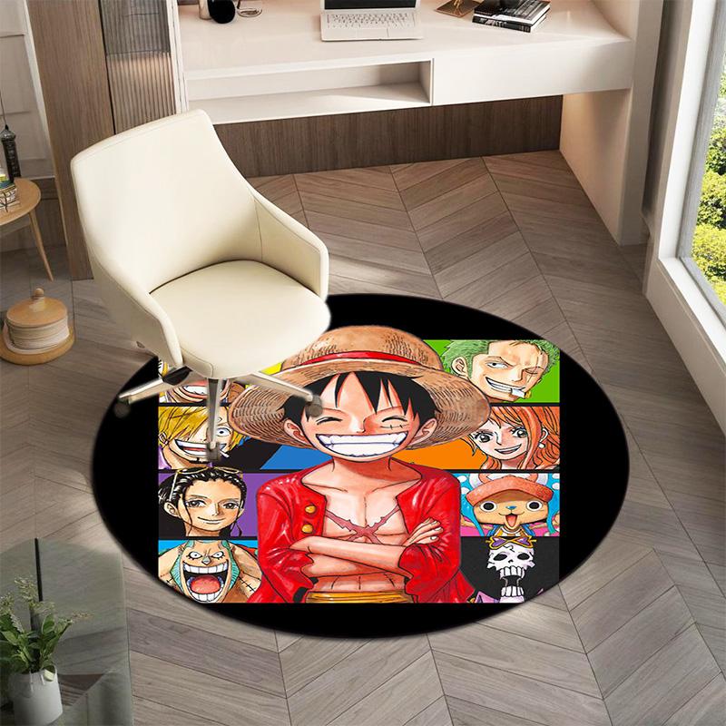 Scimmia D Carina. Tappeto Luffy dal manga giapponese ONE PIECE è morbido, per la casa, la camera da letto, decorazione zerbino, e tappeto antiscivolo E2