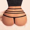 Sexy Women G-String Thong Solid Color Strap Mesh Underwear Briefs Underpants