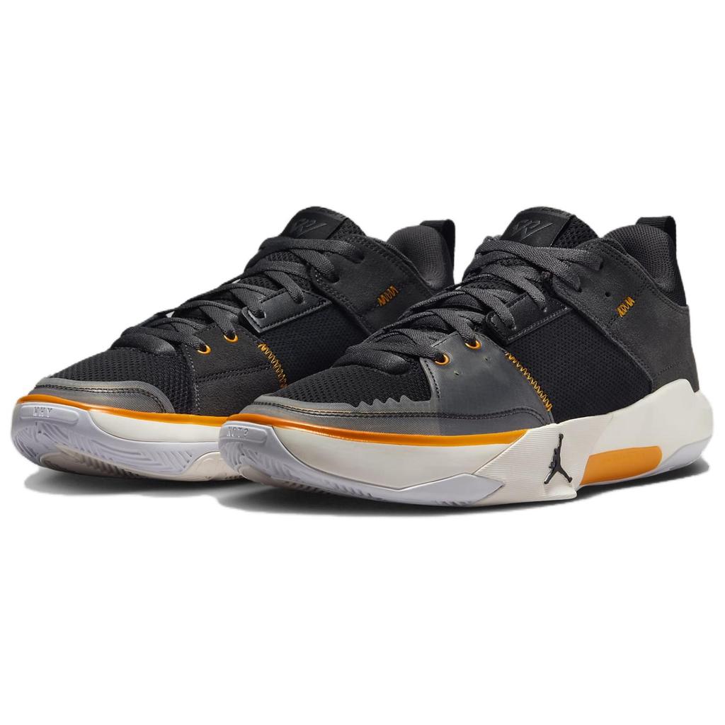 Jordan One Take 5 Lightweight Comfortable Low-Top Basketball Shoes Men sneaker Black Orange FD2336-007