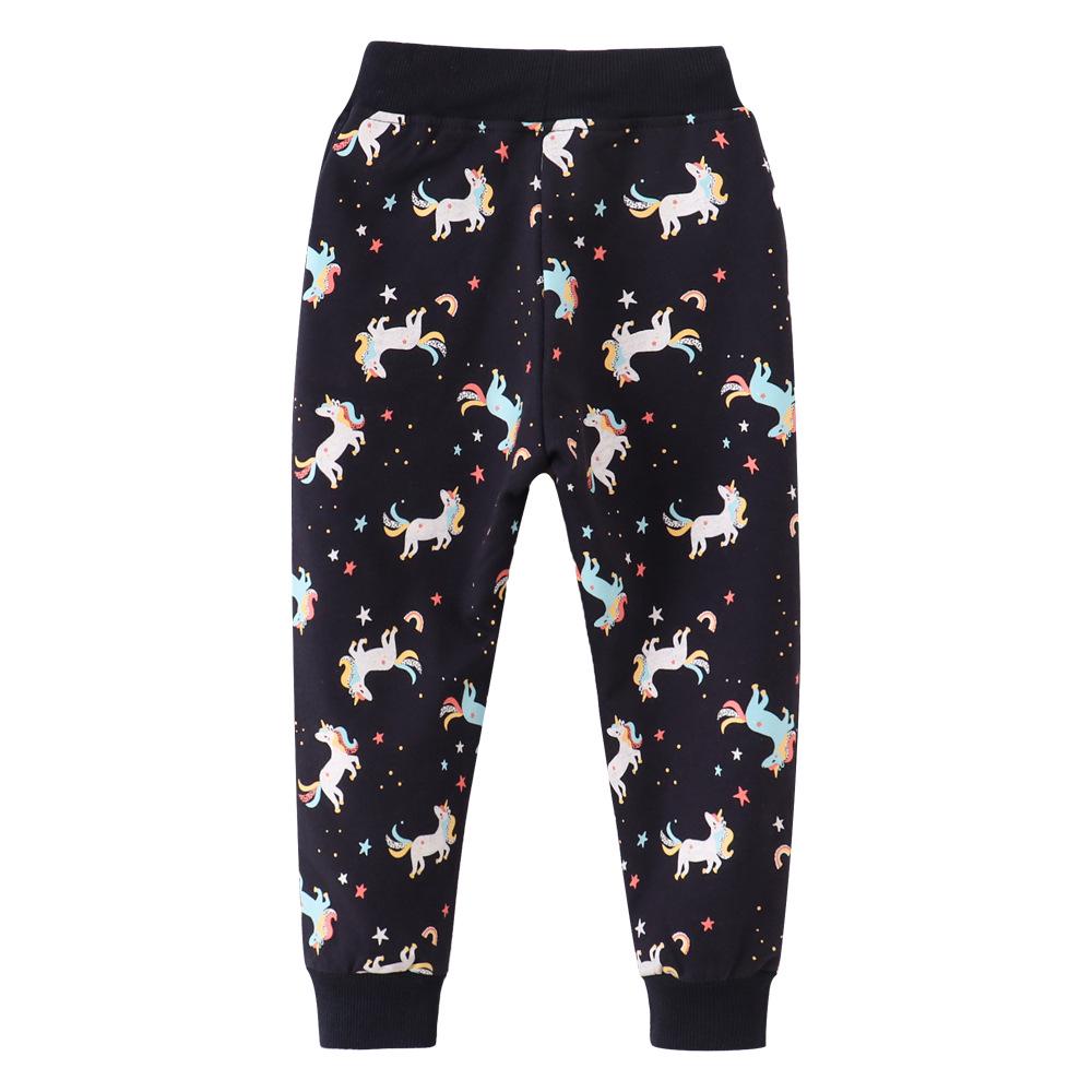 Spring Autumn Kids' Sweatpants: Toddler & Boys' Printed Terry Long Pants