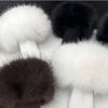 Soft Fluffy Wrist Cuffs Stretch Knitted Bands Coat Cuff Trim New Wrist Warmers  For Women